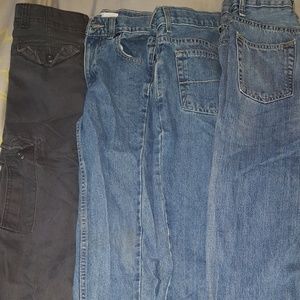 Bundle of 4 boys pants and jeans size 12